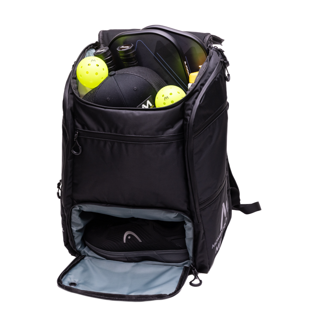 MW-PRO Tasche / Reisetasche Schwarz/Silber