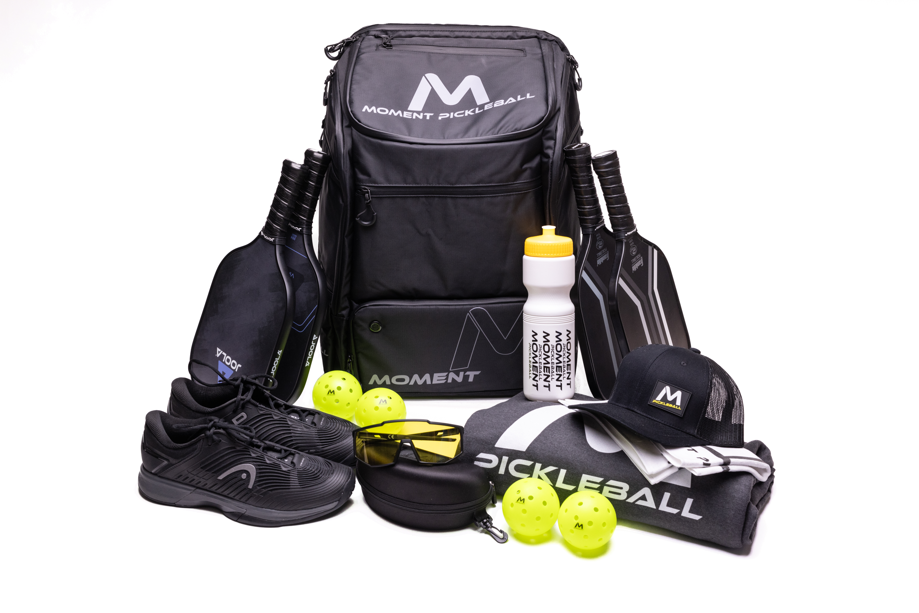 MW-PRO Tasche / Reisetasche Schwarz/Silber