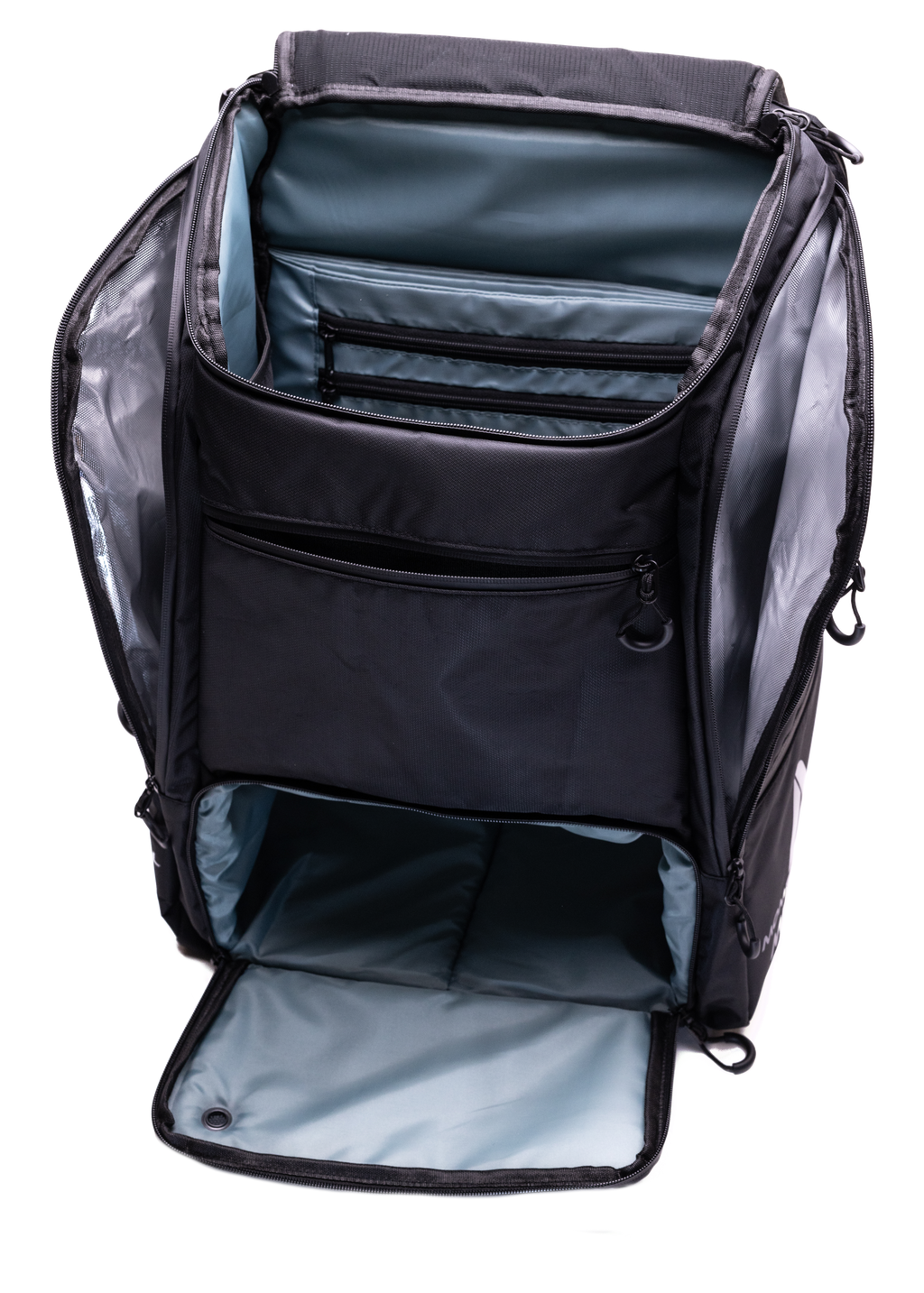 MW-PRO Tasche / Reisetasche Schwarz/Silber