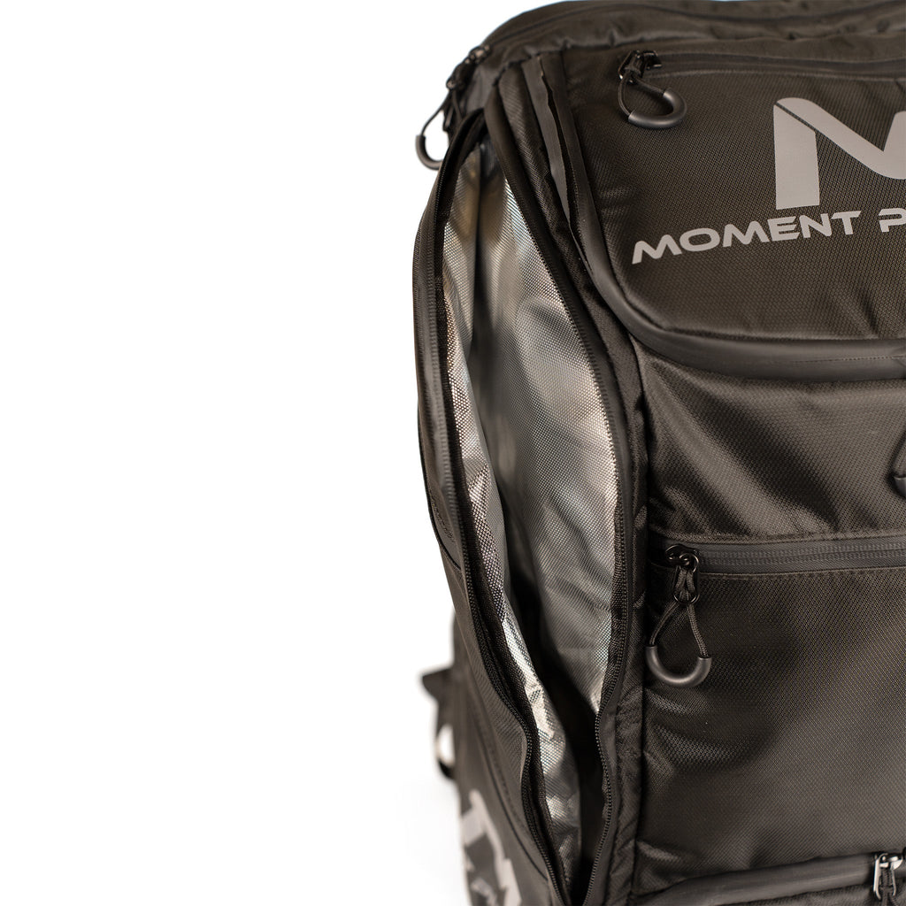 MW-PRO Tasche / Reisetasche Schwarz/Silber
