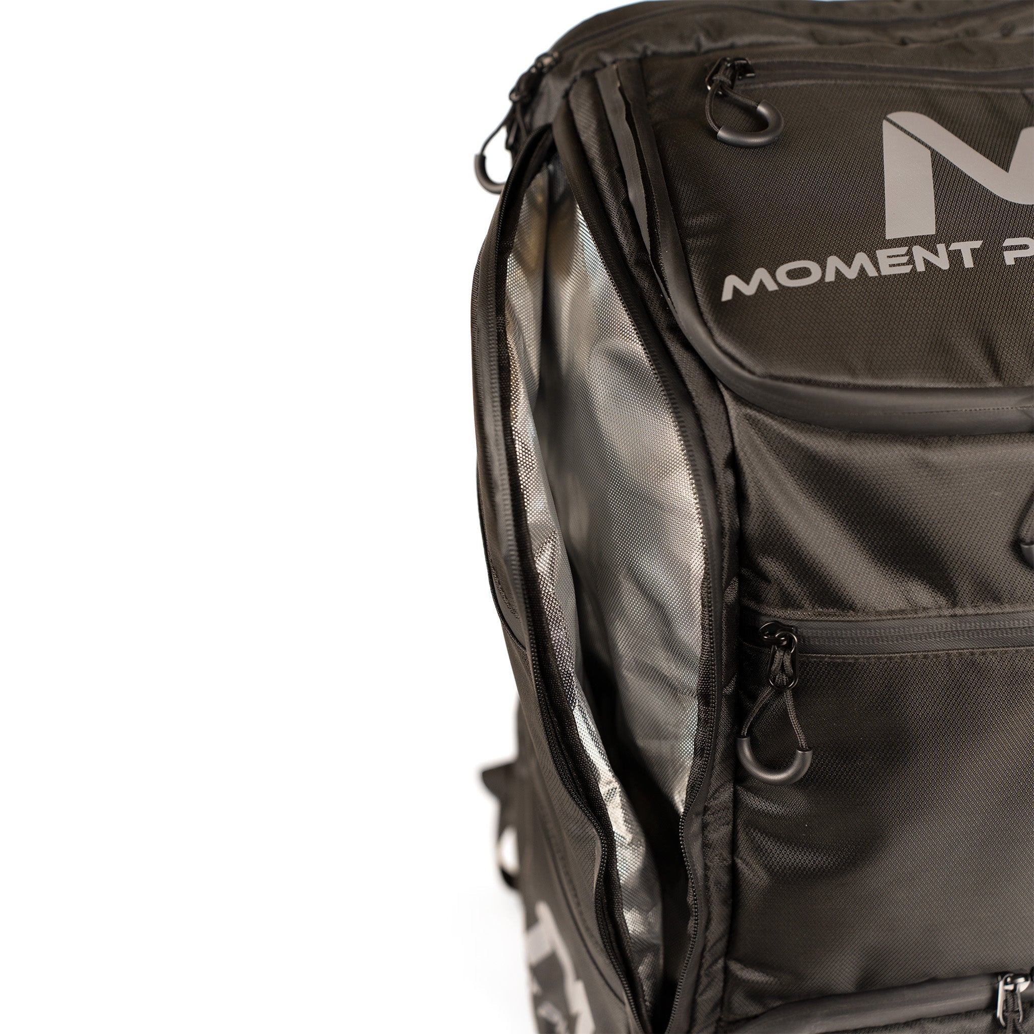 MW-PRO Tasche / Reisetasche Schwarz/Silber