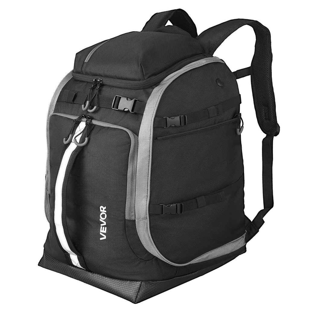 Skischuhtasche Snowboardstiefel Reise-Rucksack 55L Wasserdicht Oxford Schwarz