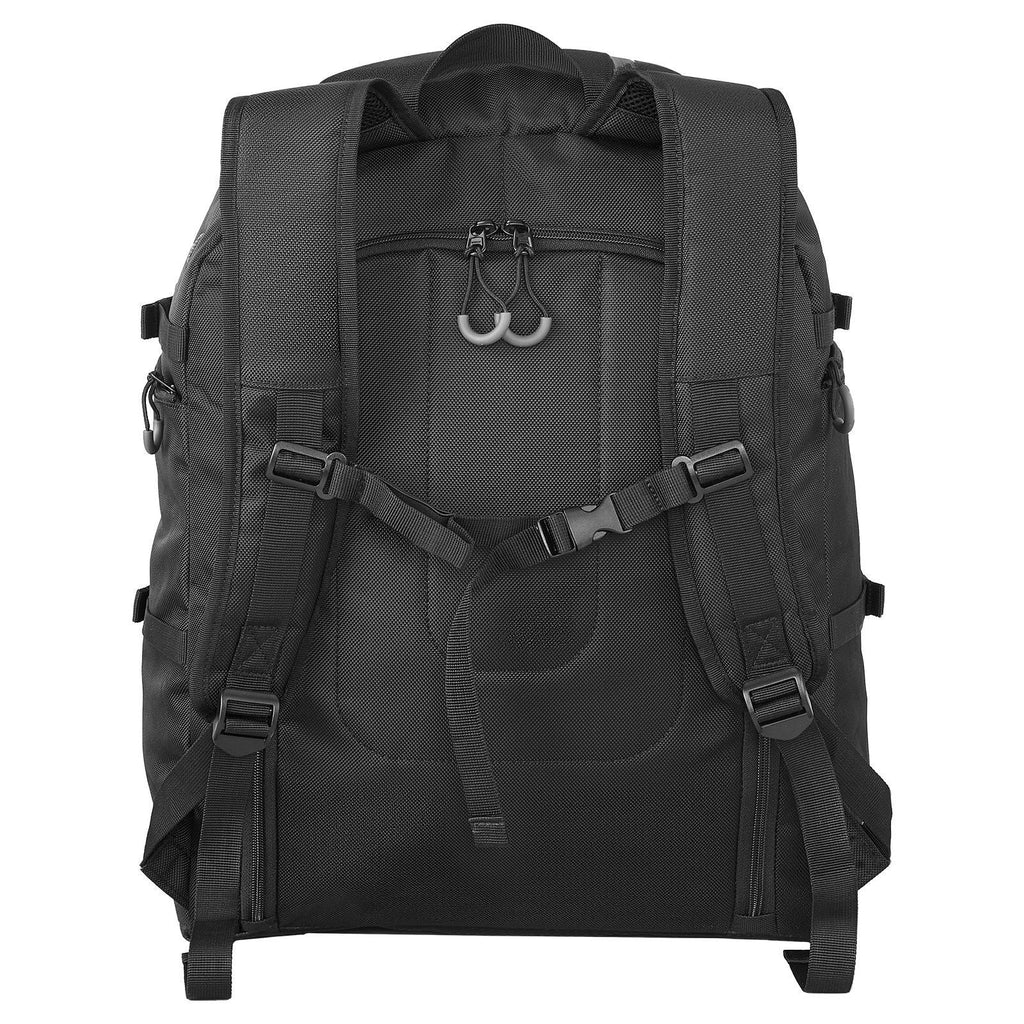 Skischuhtasche Snowboardstiefel Reise-Rucksack 55L Wasserdicht Oxford Schwarz