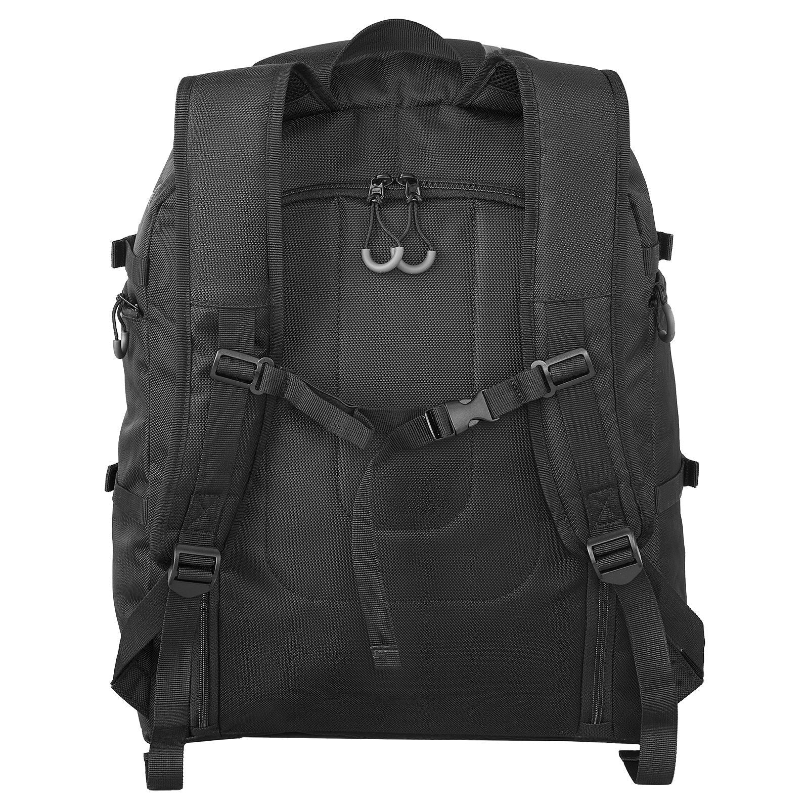 Skischuhtasche Snowboardstiefel Reise-Rucksack 55L Wasserdicht Oxford Schwarz
